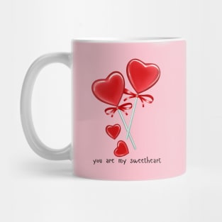 Valentine romantic lollipops Mug